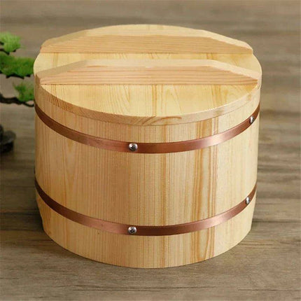 Rustic Wood Rice Serving Bowl - The Essential Dining Companion