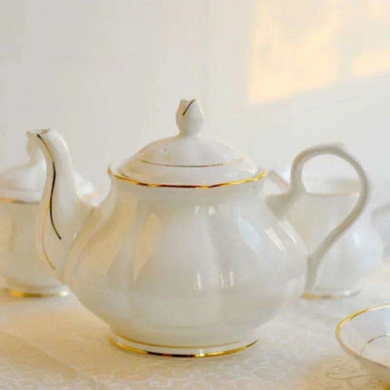 Exquisite Phnom Penh Teapot and Bone China Tea Collection