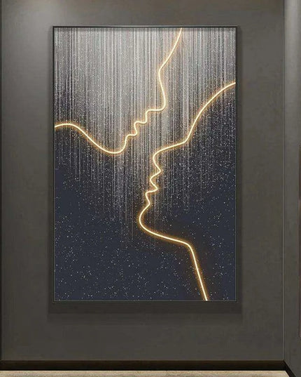 Elegant Crystal and Porcelain LED Wall Sconce: Elevate Your Home's Ambiance