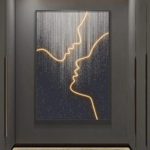 Elegant Crystal and Porcelain LED Wall Sconce: Elevate Your Home's Ambiance