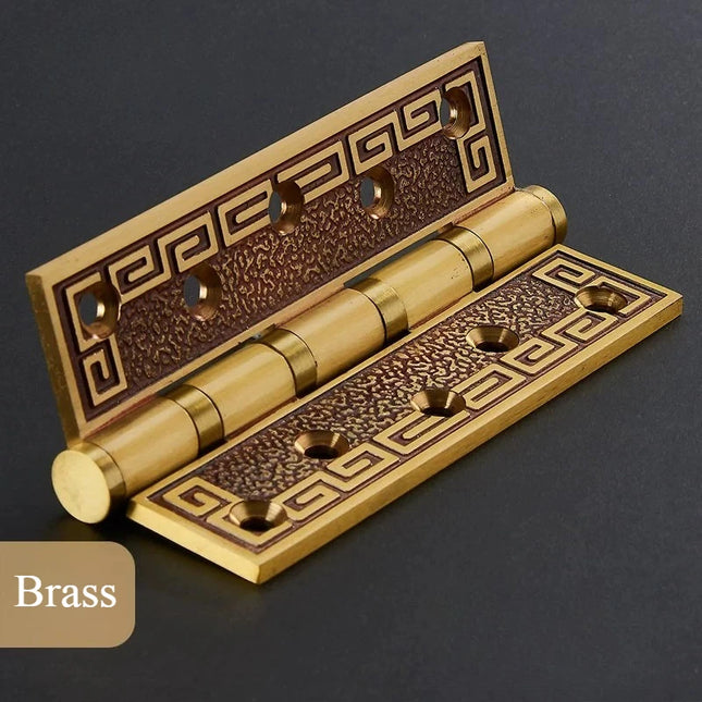 Pattern Brass Wooden Door Swing Hinge Bearing Hinge 4 5 6 Inches Thickened Loose Leaf High - Quality Durable for Doors pattern-brass-wooden-door-swing-hinge-bearing-hinge-4-5-6-inches-thickened-loose-leaf-high-quality-durable-for-doors