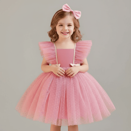 Enchanting Red Tutu Dress for Girls: Perfect for Festive Celebrations