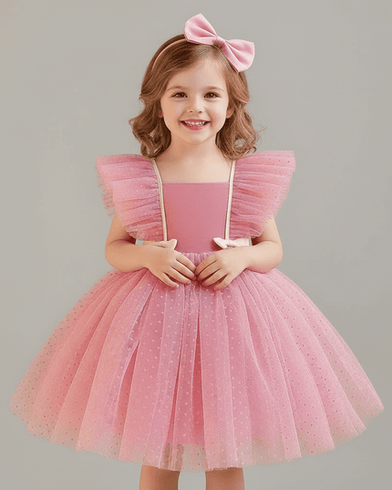 Enchanting Red Tutu Dress for Girls: Perfect for Festive Celebrations
