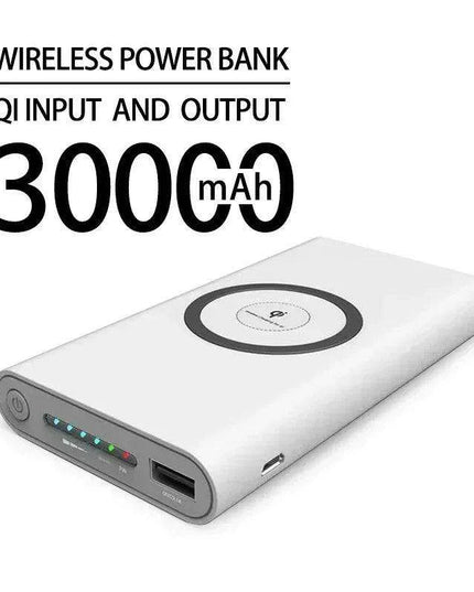 Ultra-High Capacity 200000mAh Wireless Charging Power Bank with Type-C Port