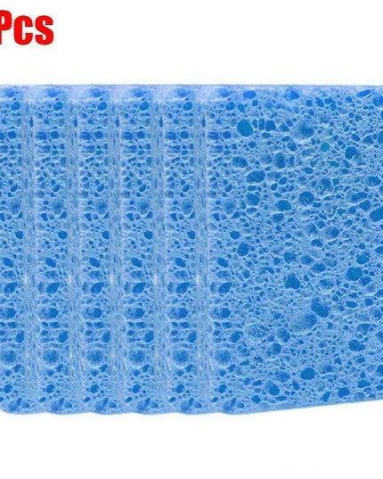 Vibrant Double-Sided Reusable Cleaning Sponges for Kitchen & Home – Choose from 1, 2, or 6 Pack Options