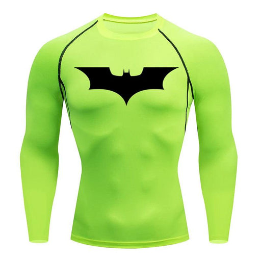 Men's Quick-Dry Compression Fitness T-Shirt for Running and Gym Workouts