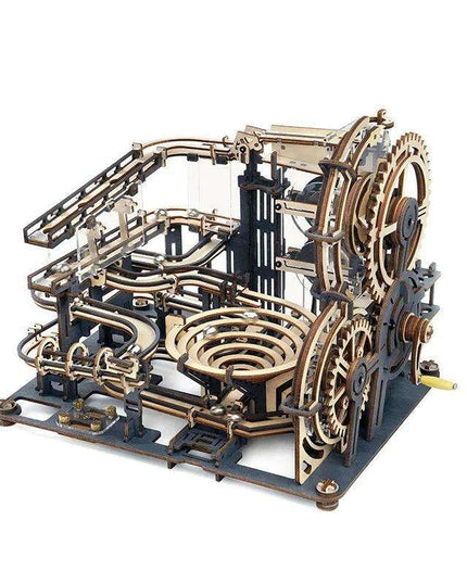 Innovative Wooden Marble Run Kit: Fun DIY Puzzle for Creative Exploration