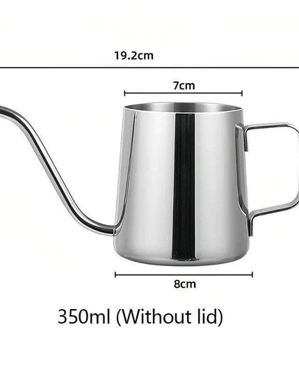 Stainless Steel Reusable Coffee Filter Cup with Convenient Hanging Ears - Eco-Friendly Brewing Essential