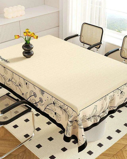 Stylish Heat-Resistant PVC Table Protector with Superior Insulation Technology