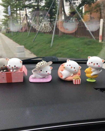 Kawaii Mitao Cat Series 2 Surprise Blind Box Figures - Adorable Lucky Cat Collectibles for Home Decor and Gifting