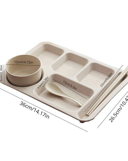 Cheerful Kids' Dining Adventure Set – Engaging Plates, Bowls, and Utensils for Young Eaters