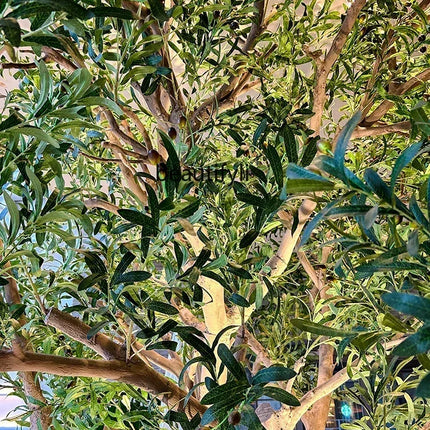 1822003 Simulation Olive Tree Large on-the-Ground Green Plant Landscape Bionic Fake Trees Decorative Showcase Landscape 1822003-simulation-olive-tree-large-on-the-ground-green-plant-landscape-bionic-fake-trees-decorative-showcase-landscape