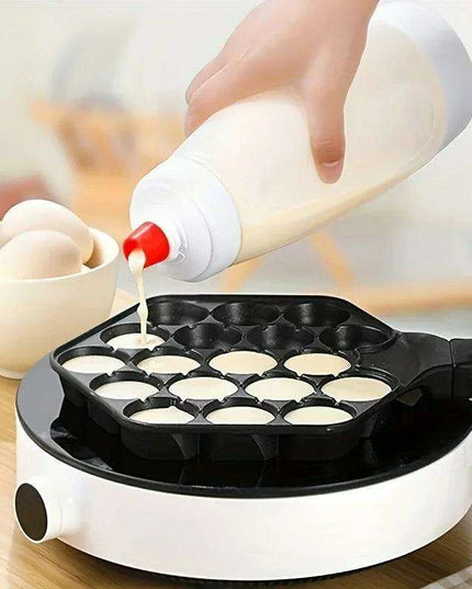 Effortless Batter Blender with Whisk Ball for Perfectly Fluffy Pancakes, Cupcakes, and More