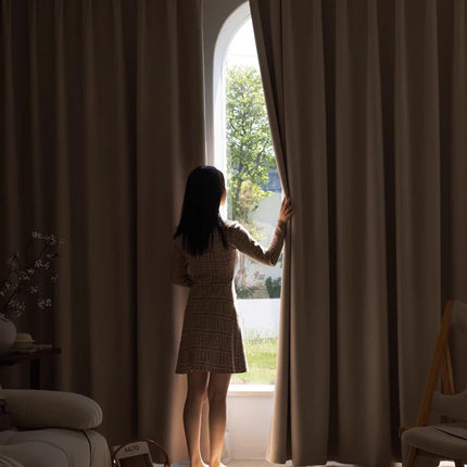 Super Soft Chenille Blackout Curtains – Custom Size & High Blackout