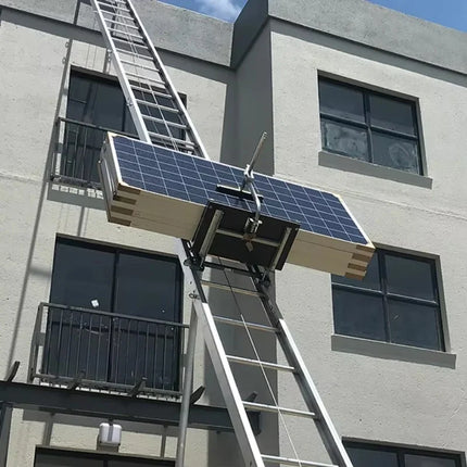 Precision Hardware Electric Self-Lifting Elevator for Roofing & Solar
