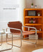 Bauhaus Luxe Leather Lounge Chair - A Fusion of Style and Comfort