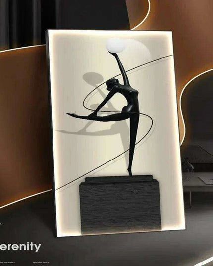 Contemporary Crystal-Embellished LED Wall Light - Artistic Home Illumination Decor