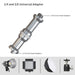 Adjustable Height Gun Grip Light Stand with Wheels and Tripod - LED Softbox Support