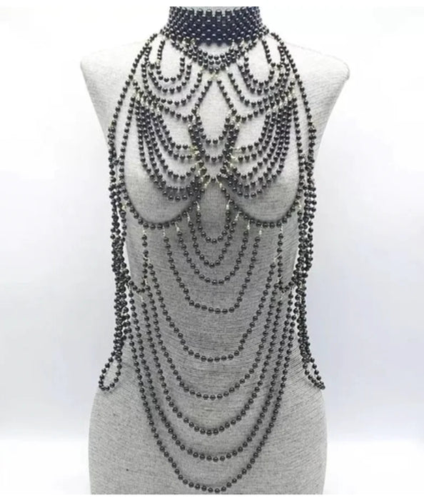 Glam Up Your Look with Handcrafted Faux Pearl Body Adornments