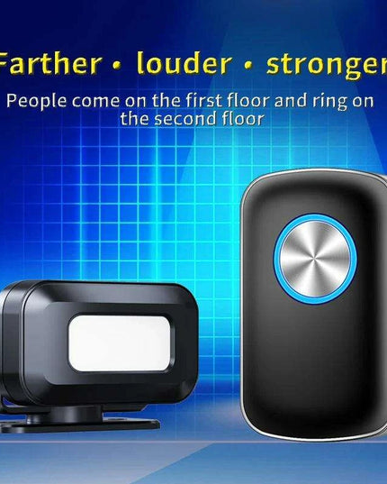 Smart Infrared Motion Detection Doorbell Alarm System for Superior Store Protection