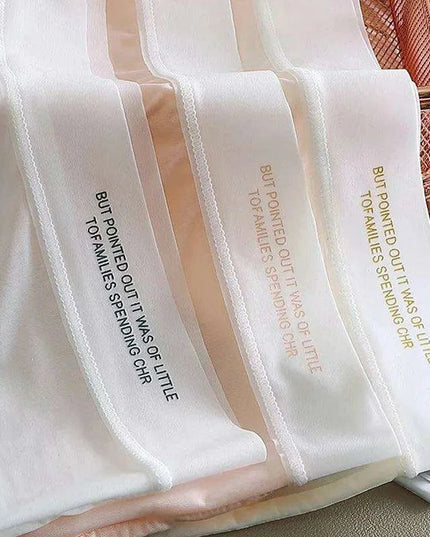 Ice Silk Quick Dry Women's Seamless Briefs - Stylish and Comfortable Lingerie in Solid Colors