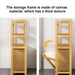 Stylish Bamboo Laundry Hamper with Tilt-Out Basket and Multi-Tier Shelving Unit