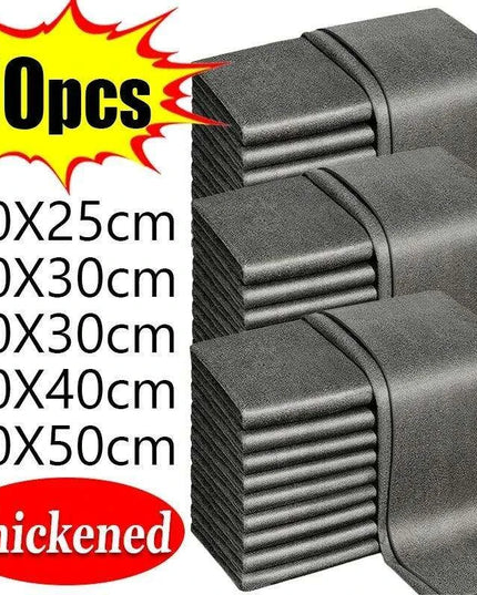 Microfiber Master Cleaning Cloth Set - Superior Towels for Household and Automotive Excellence