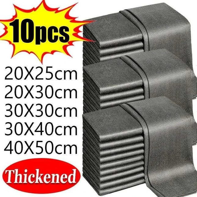 Microfiber Master Cleaning Cloth Set - Superior Towels for Household and Automotive Excellence