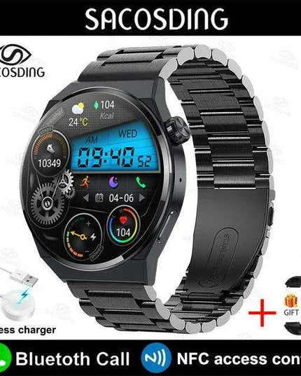 2023 GT3 Pro Smart Watch: Premium NFC Technology, Bluetooth Calling, Health Tracking & IP68 Waterproof Design!