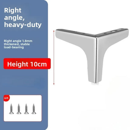 Metal Furniture Legs Replacement Feet Gold Black Silver Steel Foot Pads for Sofa Table Cabinet TV Stand DIY Hardware Support Leg metal-furniture-legs-replacement-feet-gold-black-silver-steel-foot-pads-for-sofa-table-cabinet-tv-stand-diy-hardware-support-leg