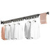 Folding Clothes Hanger Retractable Cloth Drying Rack Indoor & Outdoor