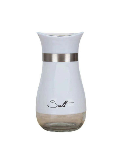 Elegant Vintage Glass Salt and Pepper Shaker Duo - 4.4oz Charm for Your Table