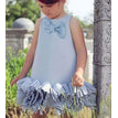 light blue dress / 2T(90)