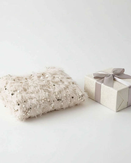 Charming Velvet A-Line Sleeveless Dress in Radiant White for Girls - Perfect for Winter Weddings and Festive Celebrations