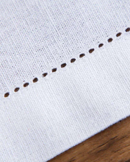 Custom Embroidered Festive Monogram Christmas Table Linen Collection