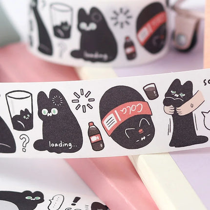 Cute Animal Washi Tape | 30mm x 3m Decorative Roll
