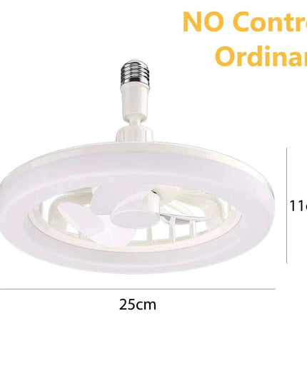 Intelligent Customizable Ceiling Fan with Ambiance Lighting for Modern Spaces