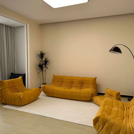 Caterpillar Luxe Cozy Retreat Sofa: Your Perfect Single Seater