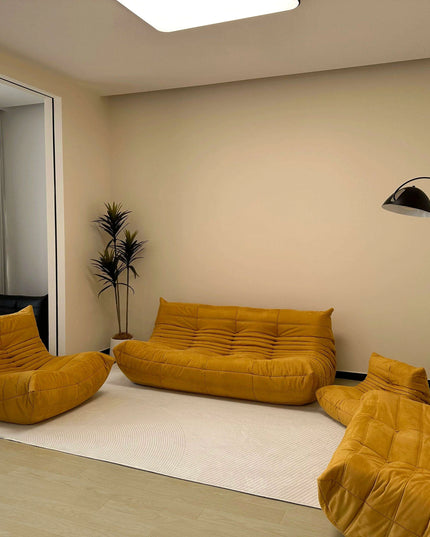 Caterpillar Luxe Cozy Retreat Sofa: Your Perfect Single Seater