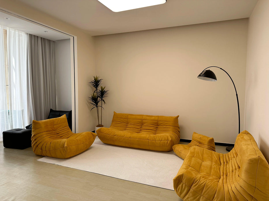 Caterpillar Luxe Cozy Retreat Sofa: Your Perfect Single Seater