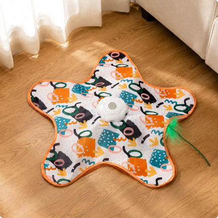 Hide and Seek Feline Toy Interactive Feline Hunting Toy Mental Stimulation Indoor Exercise for Cats hide-and-seek-feline-toy-interactive-feline-hunting-toy-mental-stimulation-indoor-exercise-for-cats