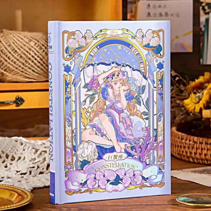 Stellar Whimsy Hardcover Journal – Colorful, Inspiring, and Imaginative Notebook