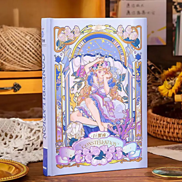 Enchanting Constellations Hardcover Notebook – Whimsical, Charming, and Vibrant Diary