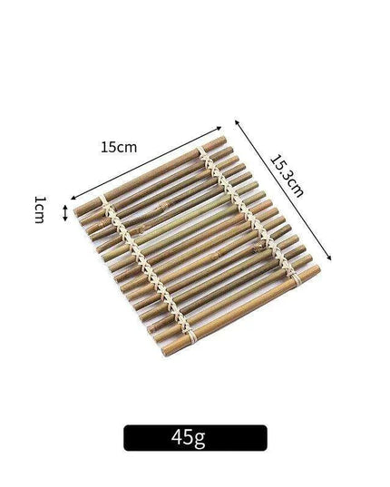 Sophisticated Bamboo Sushi Serving Set - Artistic Bento Tools and Deluxe Sashimi Platter