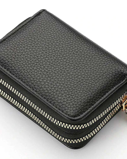 Lychee-Inspired Chic Zip Wallet - Stylish & Practical