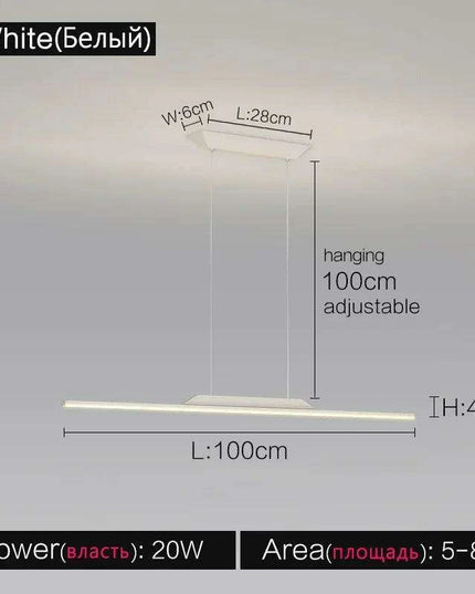 Contemporary Italian Adjustable Pendant Light - Customizable Lighting with Durable Aluminum and Flexible Silica Gel