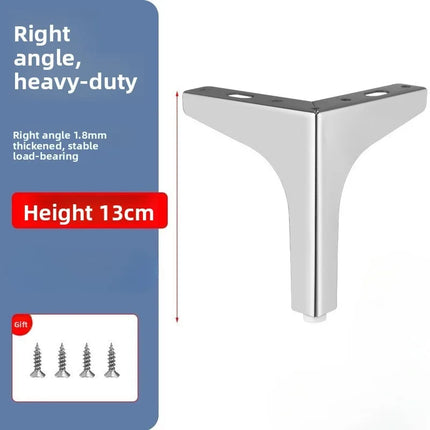 Metal Furniture Legs Replacement Feet Gold Black Silver Steel Foot Pads for Sofa Table Cabinet TV Stand DIY Hardware Support Leg metal-furniture-legs-replacement-feet-gold-black-silver-steel-foot-pads-for-sofa-table-cabinet-tv-stand-diy-hardware-support-leg