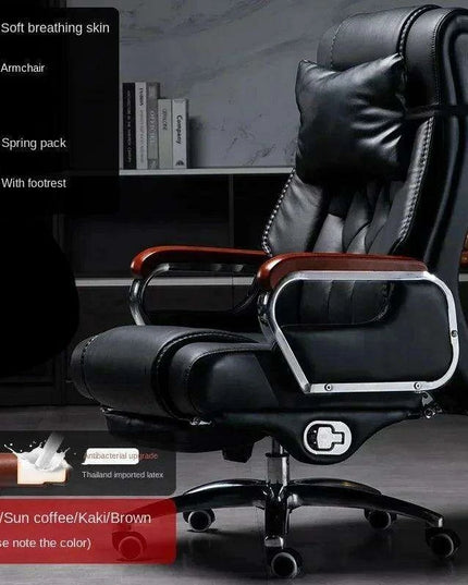 Executive Luxury Leather Office Chair for Unmatched Comfort