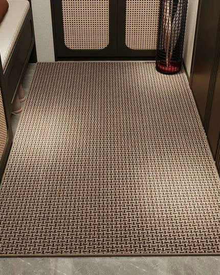 Luxury Quick-Dry Anti-Slip Linen Doormat for Enhanced Safety and Style