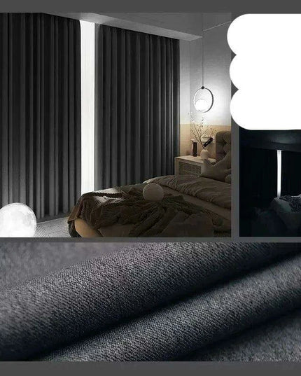 Luxury Soundproof Linen Drapes - Premium Noise Isolation and Total Privacy Solution
